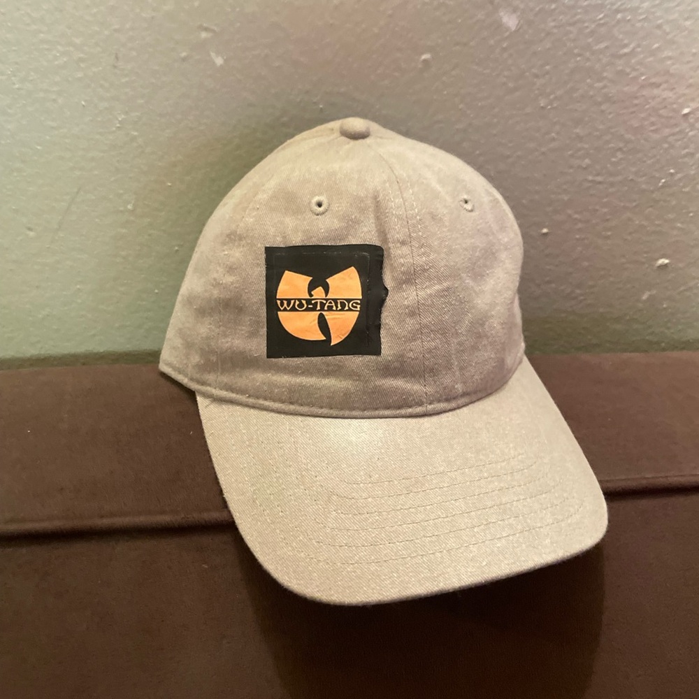 Wu-Tang Logo Dad Hat in Light Green